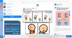 Desktop Screenshot of cyanideandhappiness.cz