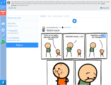 Tablet Screenshot of cyanideandhappiness.cz